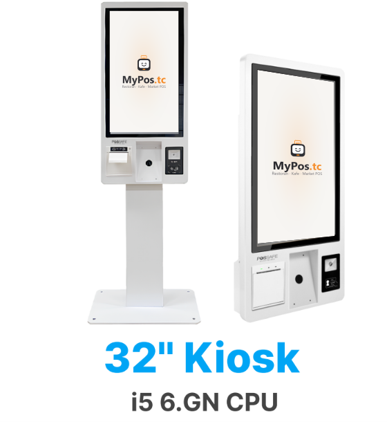 Possafe 32" Kiosk (i5 6.GN) ekranında MyPos.tc
