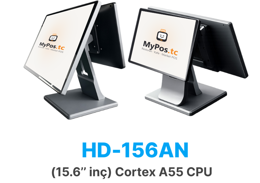Possafe HD-156AN Android POS PC 15.6" (Android 13) ekranında MyPos.tc