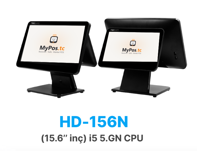 Possafe HD-156N Dokunmatik POS PC 15.6" (i5 5.GN) ekranında MyPos.tc