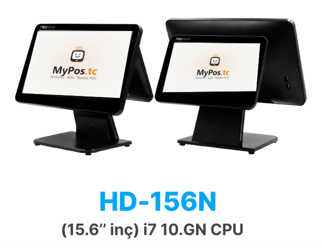 Possafe HD-156N Dokunmatik POS PC 15.6" (i7 10.GN) ekranında MyPos.tc