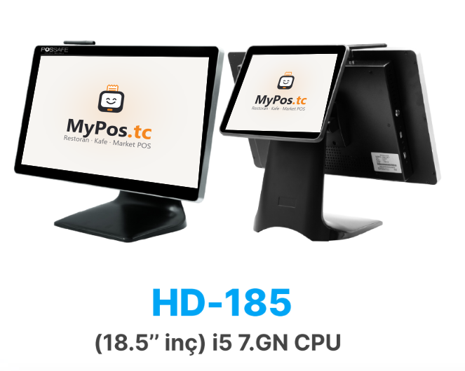 Possafe HD-185 Dokunmatik POS PC 18.5" (i5 7.GN) ekranında MyPos.tc