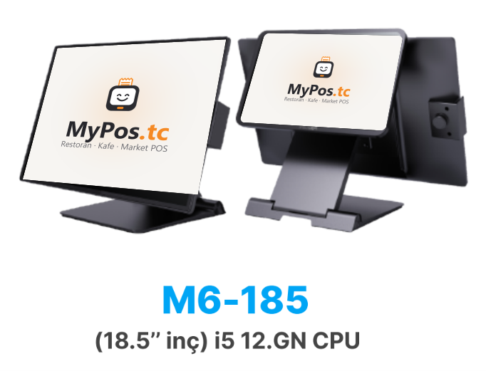 Possafe M6-185 Fanless POS PC 18.5" (i5 12.GN) ekranında MyPos.tc