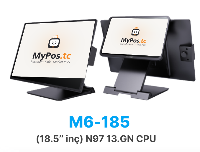 Possafe M6-185 Fanless POS PC 18.5" (N97) ekranında MyPos.tc