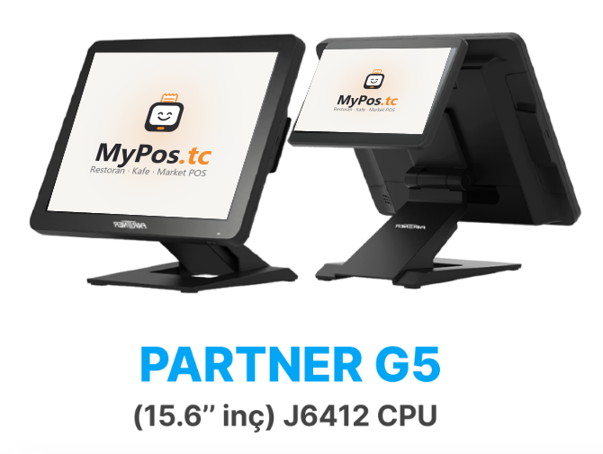 Possafe Partner G5 Dokunmatik POS PC 15.6" (J6412) ekranında MyPos.tc